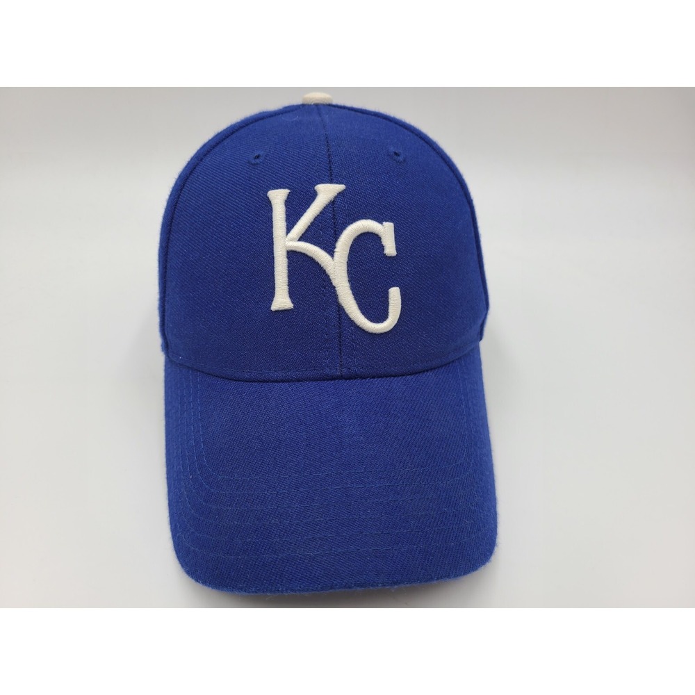 Youth Kansas City Royals TEI Adjustable Hat Cap Boy Girl MLB Baseball Blue White